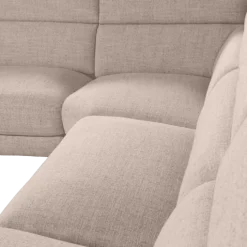 Salon d'angle avec chaise longue à gauche KM.6830
