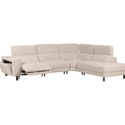 Salon d'angle avec chaise longue KM.6830 beige