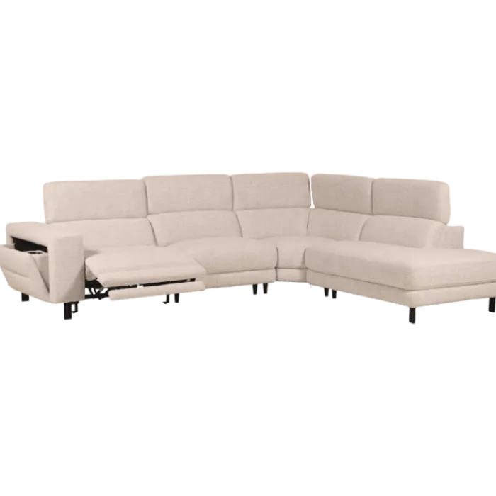 Salon d'angle avec chaise longue KM.6830 beige