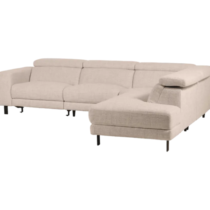 Salon d'angle avec chaise longue KM.6830 beige