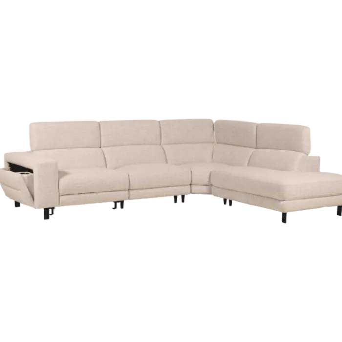 Salon d'angle avec chaise longue KM.6830 beige