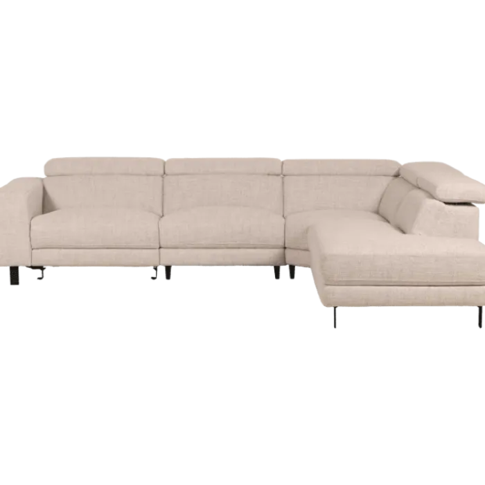 Salon d'angle avec chaise longue KM.6830 beige