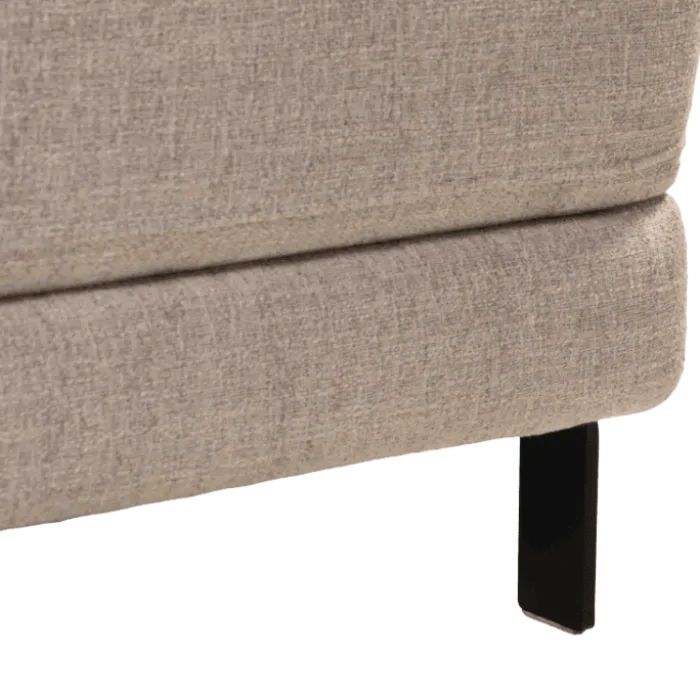 Salon d'angle avec chaise longue KM.6830 beige