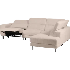 Salon d'angle avec chaise longue KM.6830 beige