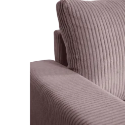 Salon d'angle convertible Golf marron