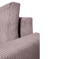 Salon d'angle convertible Golf marron