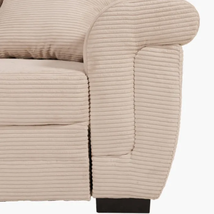 Salon d'angle convertible Java Beige ( mini latte )