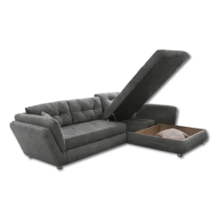 Salon d'angle convertible Jengen gris