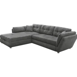 Salon d'angle convertible Jengen gris