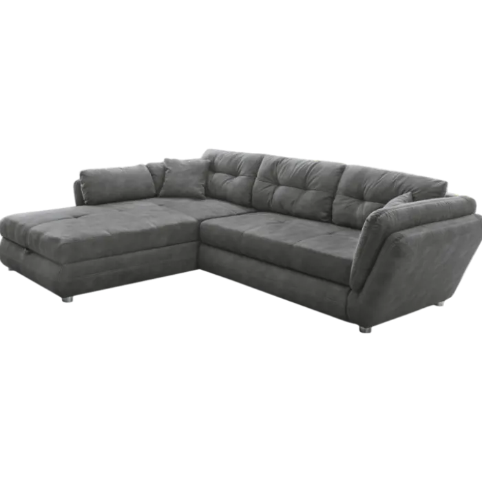 Salon d'angle convertible Jengen gris