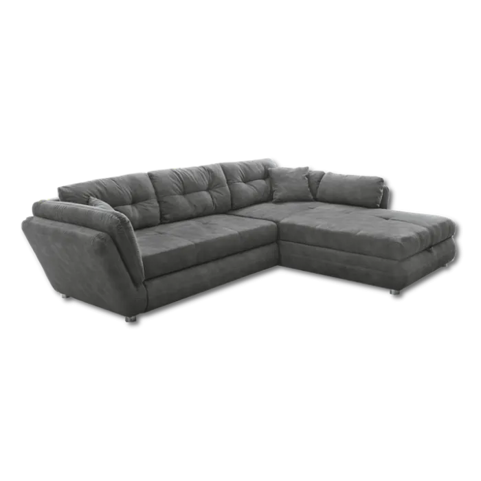 Salon d'angle convertible Jengen gris