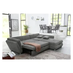 Salon d'angle convertible Jengen gris