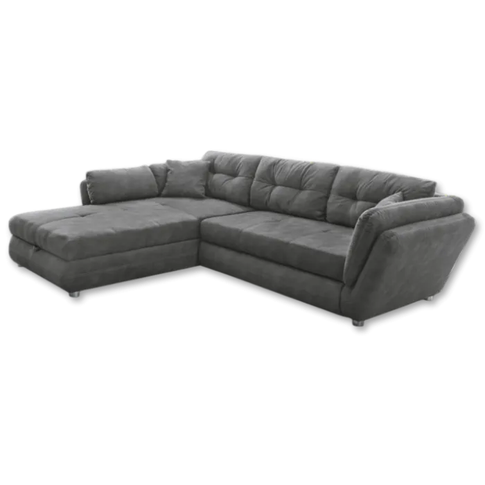 Salon d'angle convertible Jengen gris