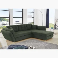 salon d'angle convertible Jengen vert