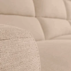 Salon d'angle droit Cologne Beige avec relax électrique