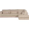 Salon d'angle droit Mojo beige