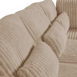 Salon d'angle droit Mojo beige