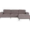 Salon d'angle droit Murcia gris