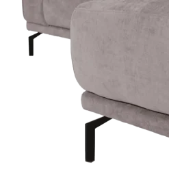 Salon d'angle droit Murcia gris