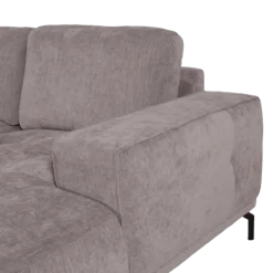 Salon d'angle droit Murcia gris