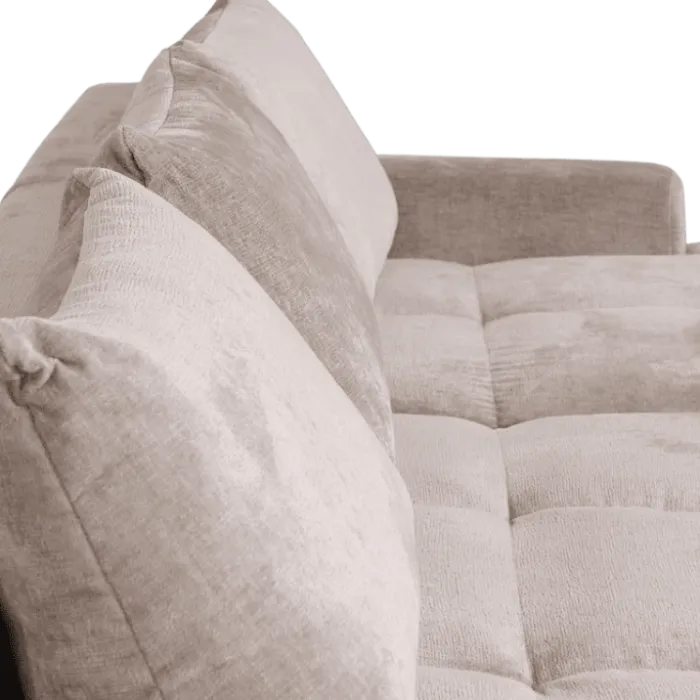 Salon d'angle droit New Atlantic beige