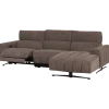 Salon d'angle droit Willow gris anthracite