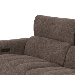 Salon d'angle droit Willow gris anthracite