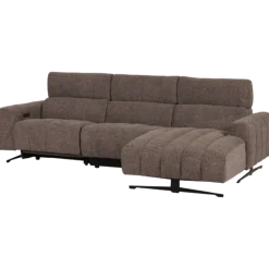 Salon d'angle droit Willow gris anthracite