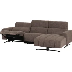 Salon d'angle droit Willow gris anthracite