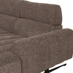 Salon d'angle droit Willow gris anthracite