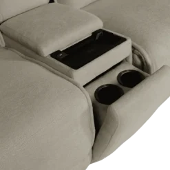 Salon d'angle Elara avec 2 relax éléctriques