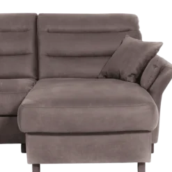 Salon d'angle Foreno marron