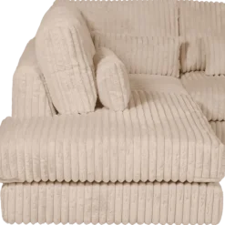 Salon d'angle gauche Mojo beige