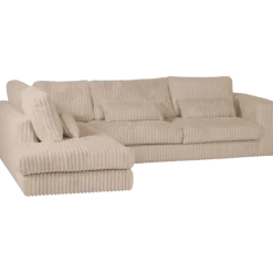 Salon d'angle gauche Mojo beige