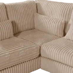 Salon d'angle gauche Mojo beige