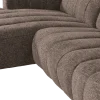 Salon d'angle gauche Willow gris foncé