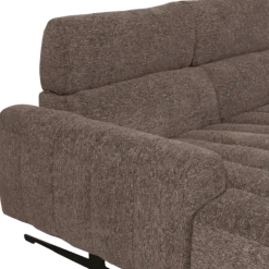Salon d'angle gauche Willow gris foncé
