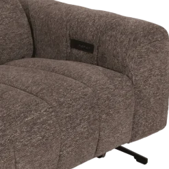 Salon d'angle gauche Willow gris foncé