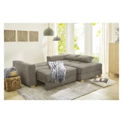 Salon d'angle Kampen taupe