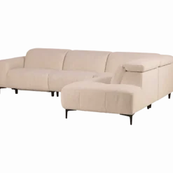 Salon d'angle KM,7932 avec chaise longue et relax éléctrique