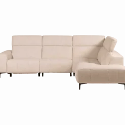 Salon d'angle KM,7932 avec chaise longue et relax éléctrique