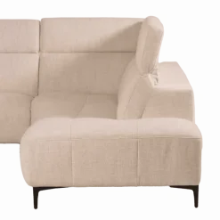 Salon d'angle KM,7932 avec chaise longue et relax éléctrique