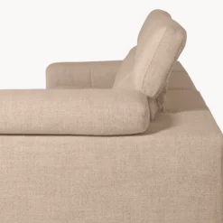Salon d'angle KM,7932 avec chaise longue et relax éléctrique