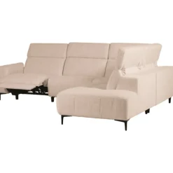 Salon d'angle KM,7932 avec chaise longue et relax éléctrique