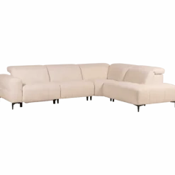 Salon d'angle KM,7932 avec chaise longue et relax éléctrique