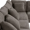 Salon d'angle Lima gris