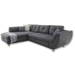Salon d'angle Maranello gris