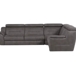 Salon d'angle Mecon gris/taupe