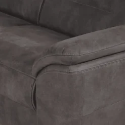 Salon d'angle Mecon gris/taupe