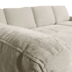 Salon d'angle Olivia convertible avec coffre de rangement